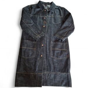 Black GSL Denim Jeans Coat